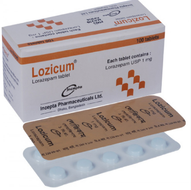 Tablet  Lozicum 1 mg (100 Pcs)